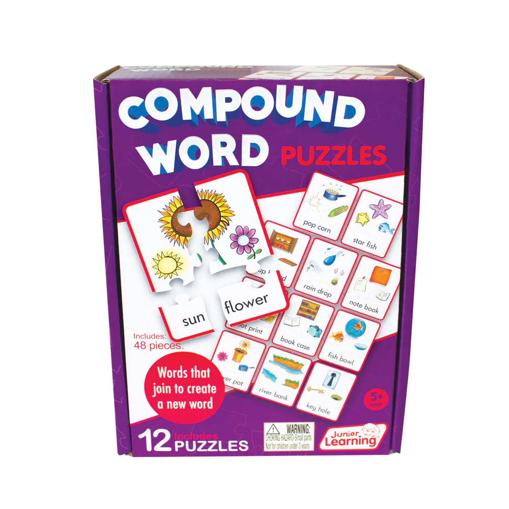 Junior Learning Compound Word Puzzles