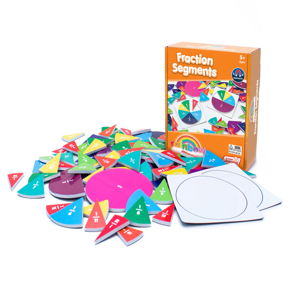 Junior Learning Fraction Segments