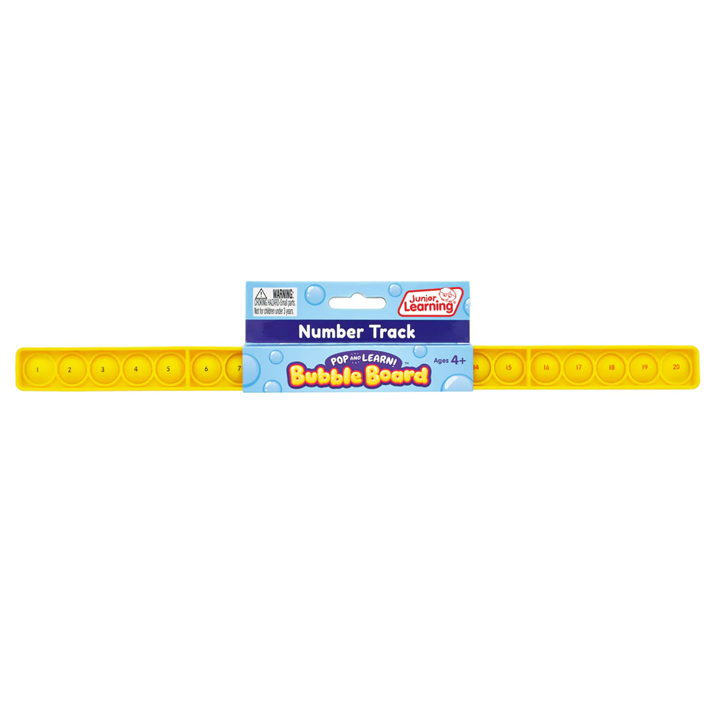 Junior Learning Number Track Bubble Board