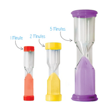 Load image into Gallery viewer, Junior Learning Rainbow Timers Set of 3
