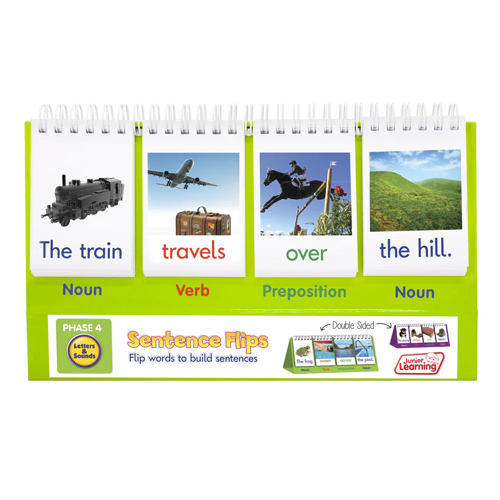 Junior Learning Sentence Flips