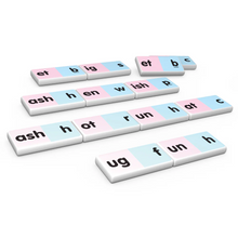 Load image into Gallery viewer, Junior Learning Word Family Dominoes 28 Pieces
