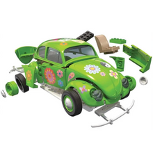 Load image into Gallery viewer, Airfix Quickbuild Set-VW Beetle Flower Power
