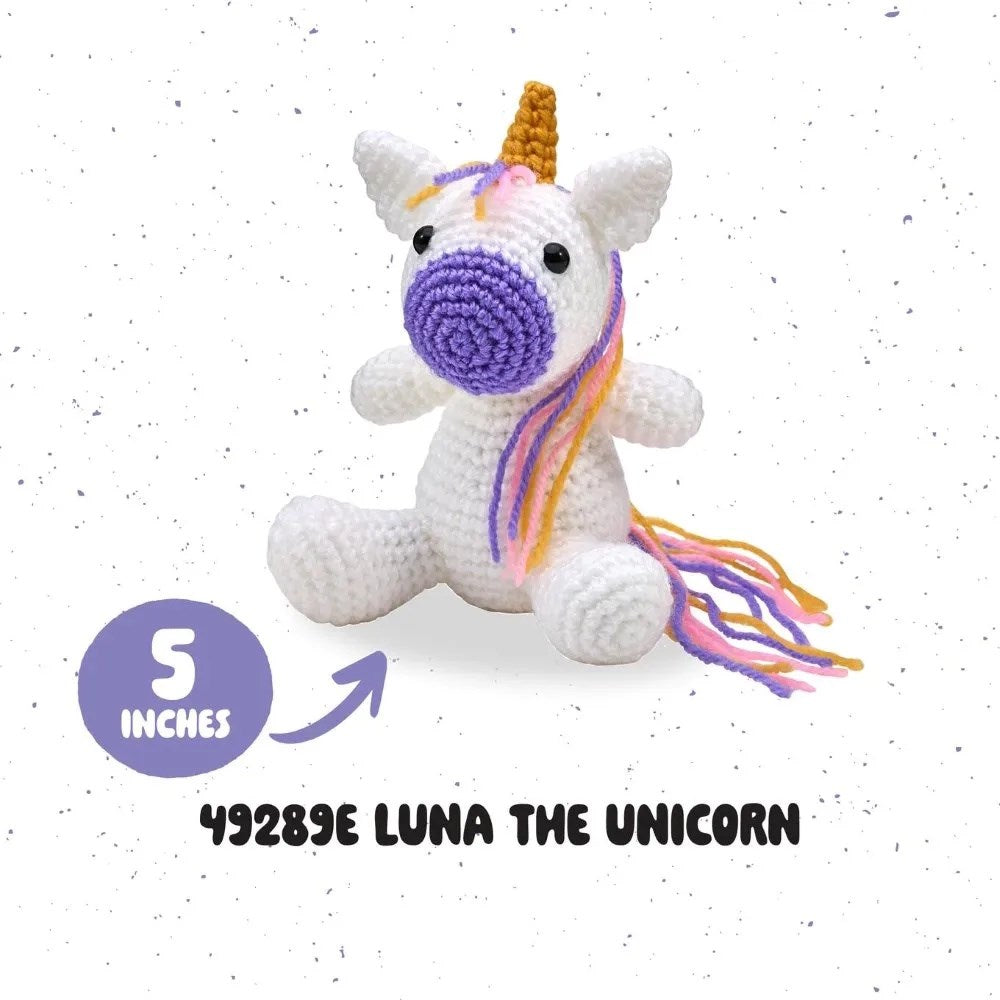 Bucilla Amigurumi Crochet Kit Luna the Unicorn