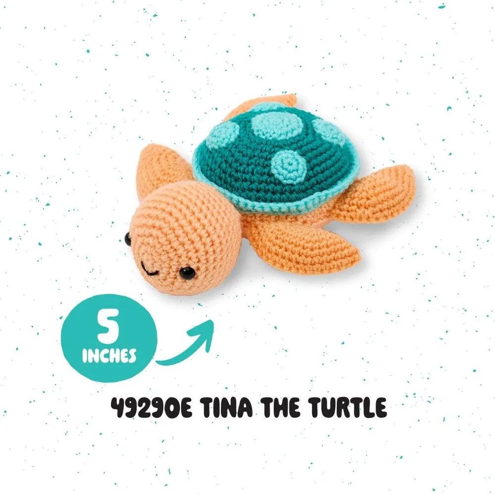 Bucilla Amigurumi Crochet Kit Tina the Turtle