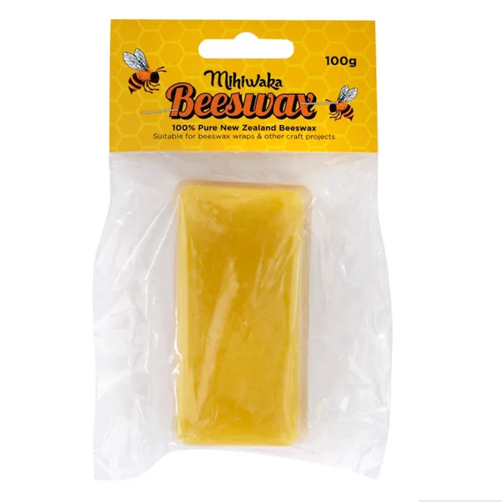 Mihiwaka Beeswax 100g Block