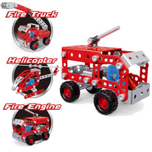 Load image into Gallery viewer, Construct It Originals Fire Rescue 3-in-1 Set
