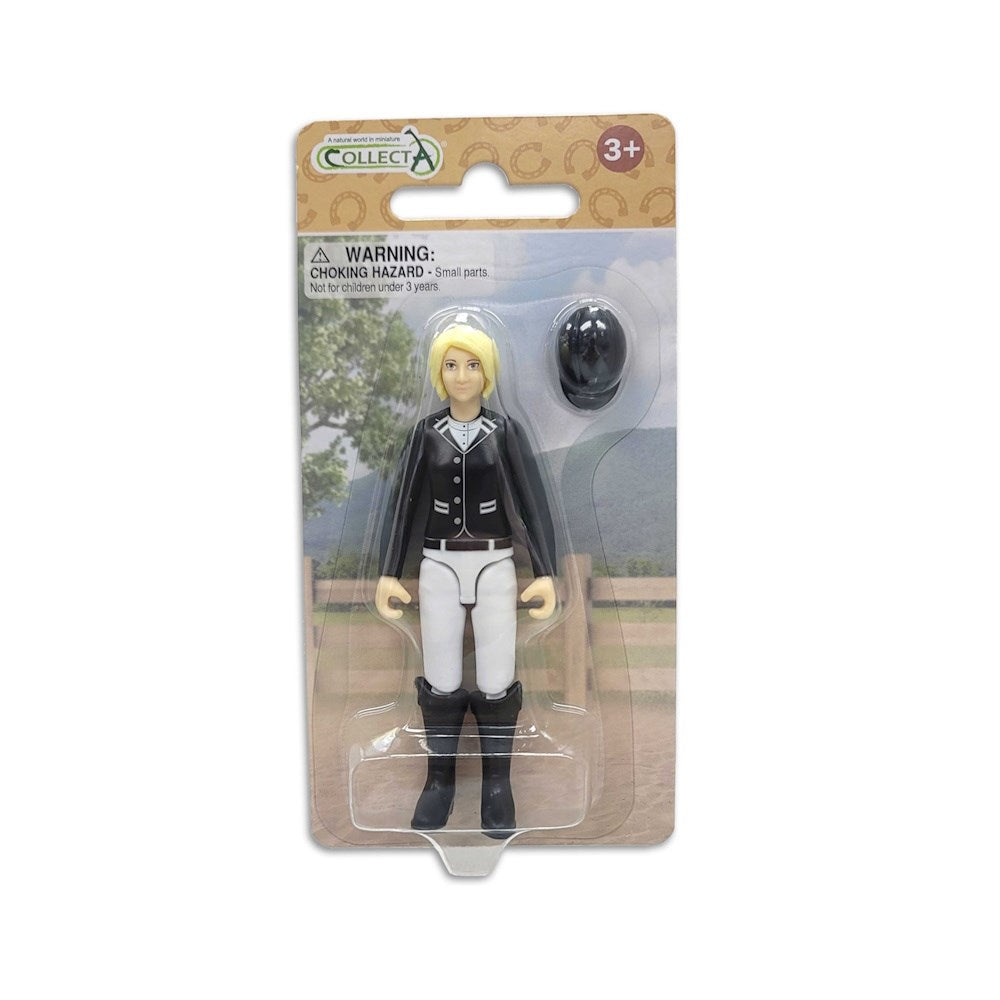 Collecta Lady Rider - Tournament with Helmet