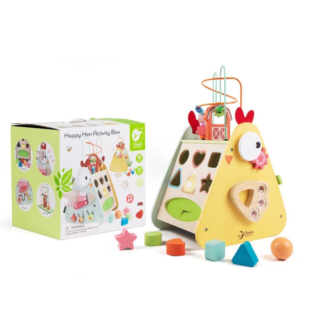 Classic World Happy Hen Activity Box