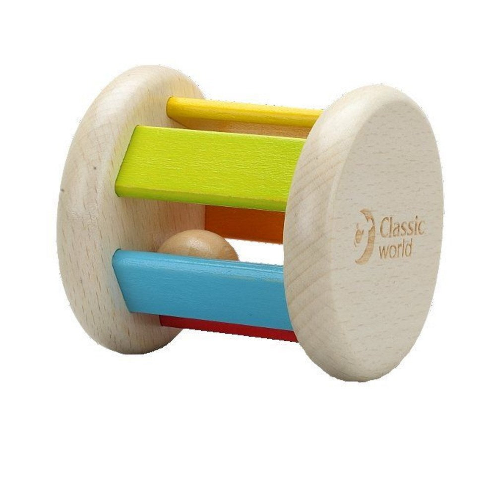 Classic World Rolling Rattle - Ages 6Mths+