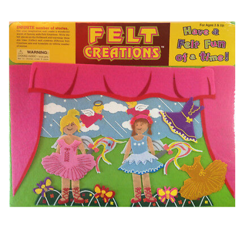Felt Creations-Dancing Ballerina