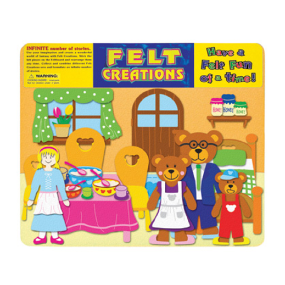 Felt Creations Goldilocks