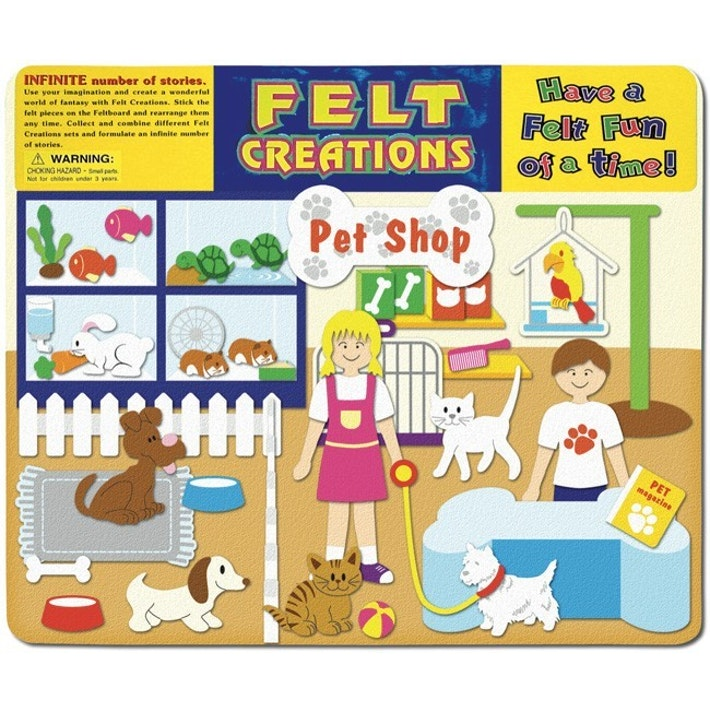 Felt Creations-Pet Shop