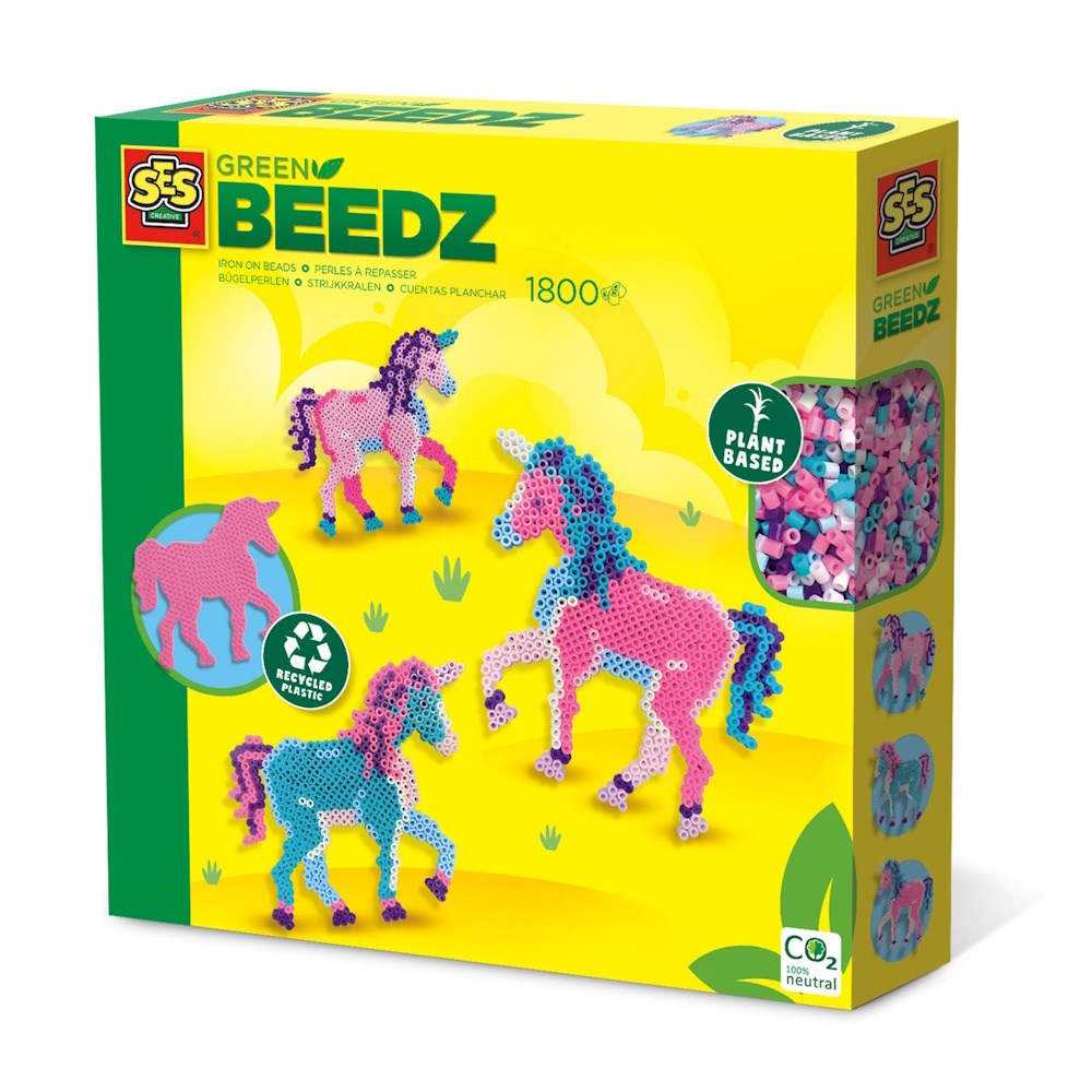 SES Green Beedz Unicorn Set