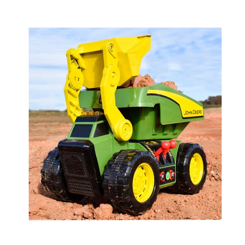 John Deere 2 in 1 Motorised Dig Rig – The School Shop NZ