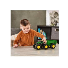 Load image into Gallery viewer, John Deere Monster Treads Tractor &amp; Wagon
