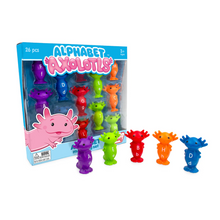 Load image into Gallery viewer, Junior Learning Alphabet Axolotls
