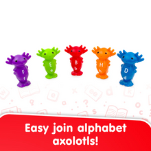 Load image into Gallery viewer, Junior Learning Alphabet Axolotls
