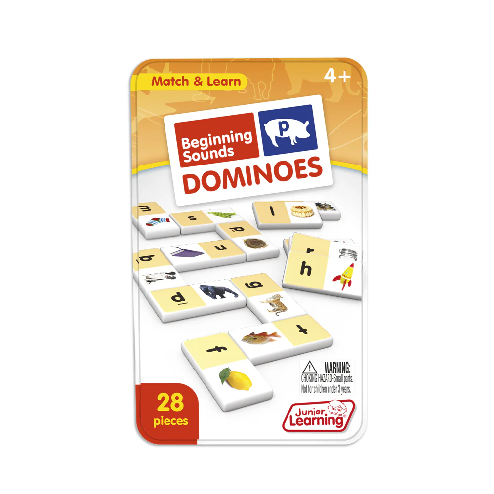Junior Learning Beginning Sounds Dominoes