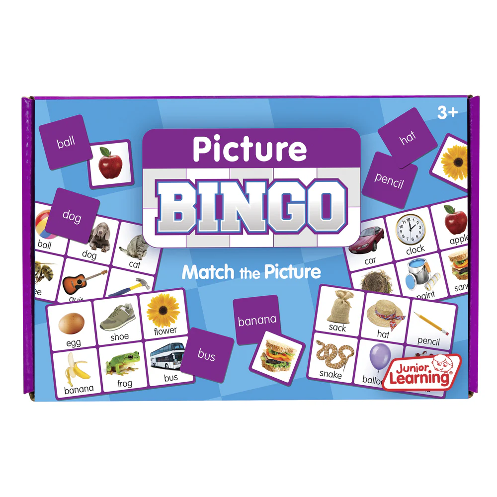 Junior Learning Picture Bingo