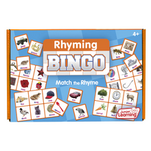Load image into Gallery viewer, Junior Learning Rhyming Bingo
