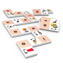Load image into Gallery viewer, Junior Learning Short Vowels Dominoes
