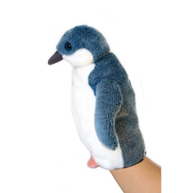 Nz Birds Hand Puppet With Sound Blue Penguin