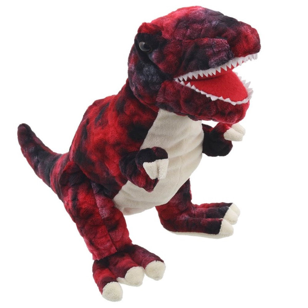 The Puppet Company Full Bodied Baby Dino T-Rex Red