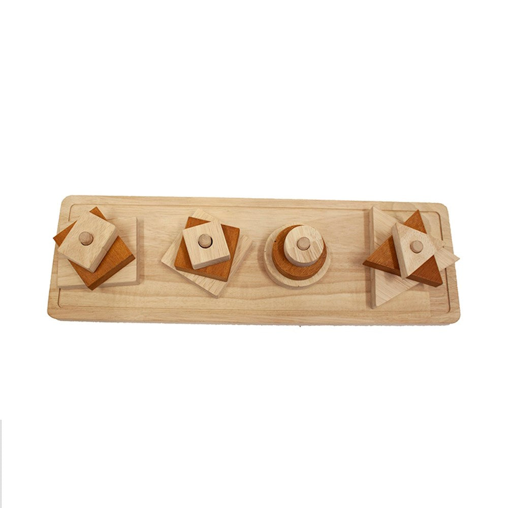 Q Toys Natural Shape Sorter