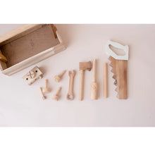 Load image into Gallery viewer, Q Toys Wooden Tool Set
