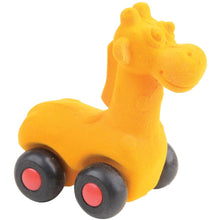 Load image into Gallery viewer, Rubbabu Micro Aniwheelies-Giraffe
