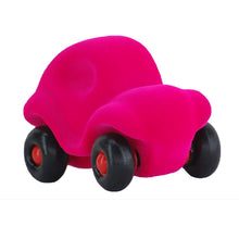 Load image into Gallery viewer, Rubbabu Little Vehicle Pink Car
