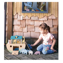 Load image into Gallery viewer, Tender Leaf Toys Noah's Wooden Ark
