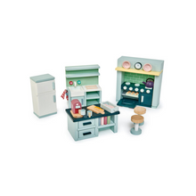 Load image into Gallery viewer, Tender Leaf Toys Wooden Kitchen Furniture Set
