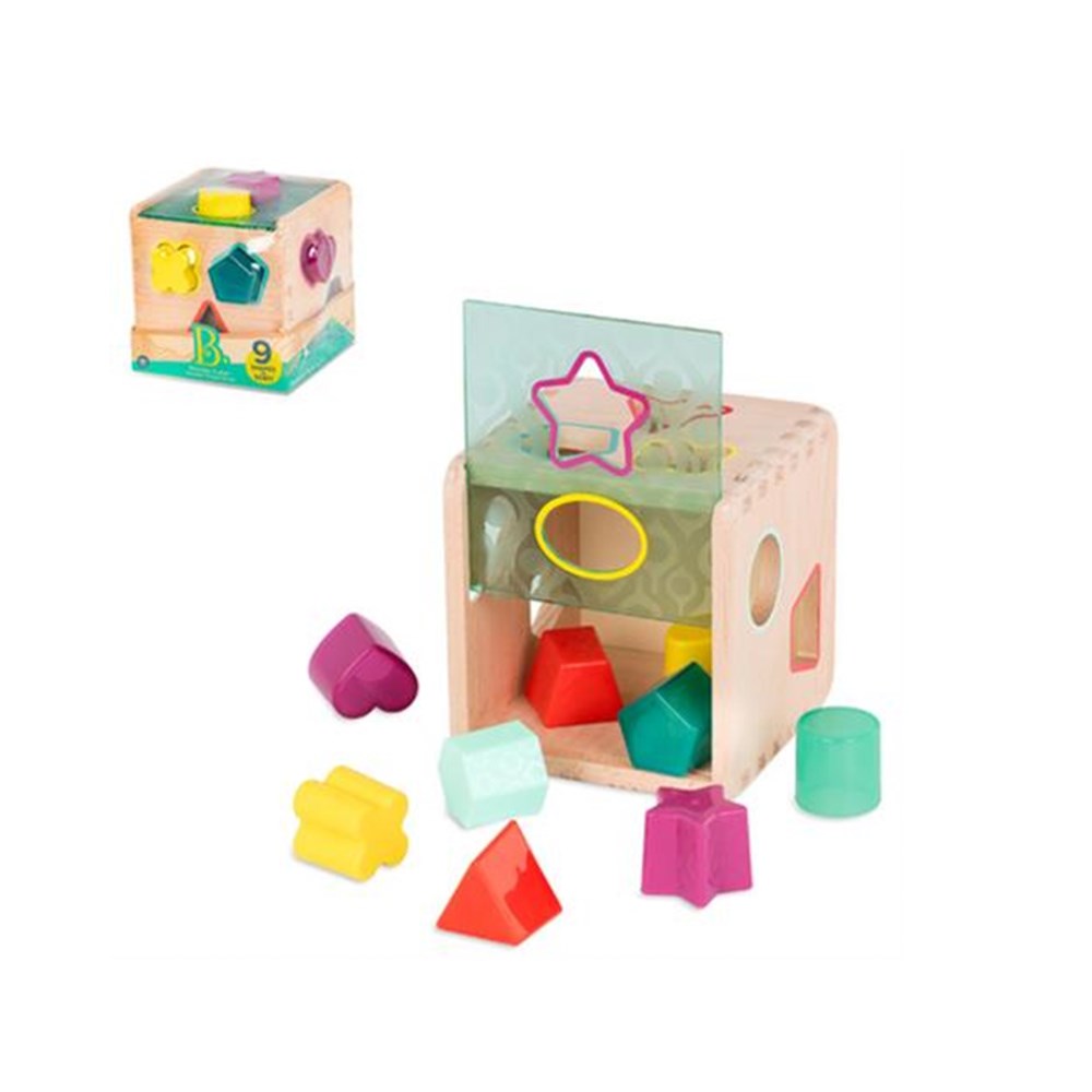 Wonder Cube Wooden Shape Sorter