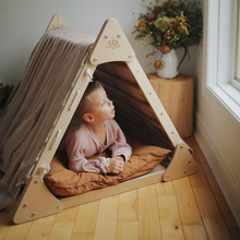 Load image into Gallery viewer, Kinderfeets Pikler Triangle Large - Triple Climber
