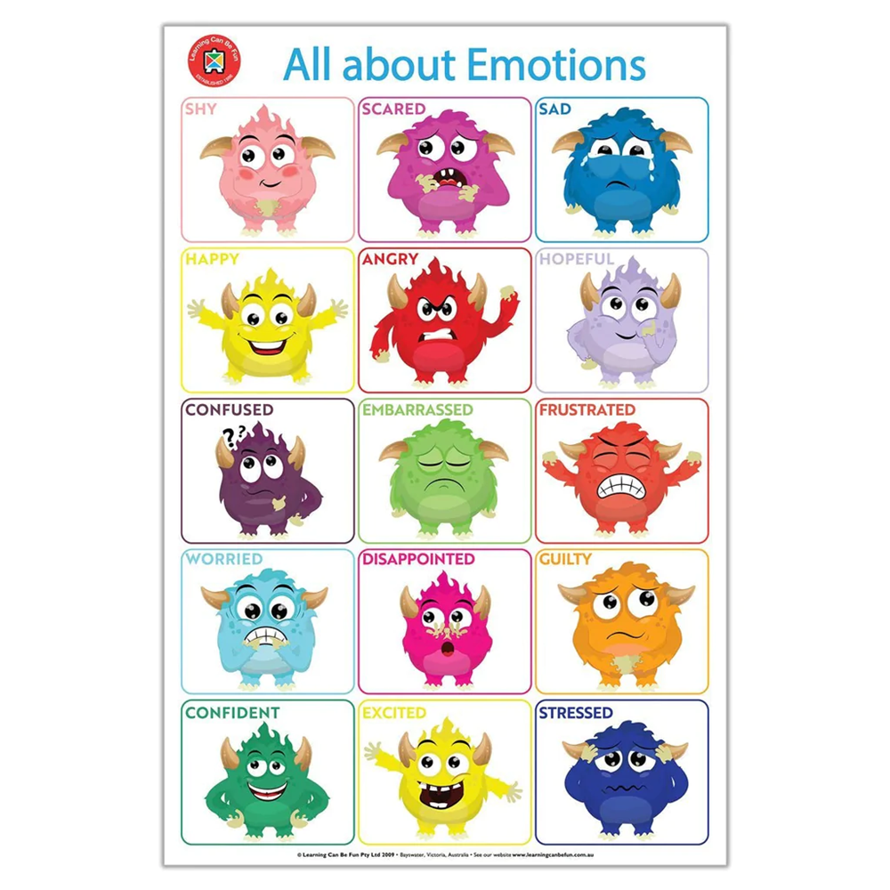 LCBF All About Emotions Poster