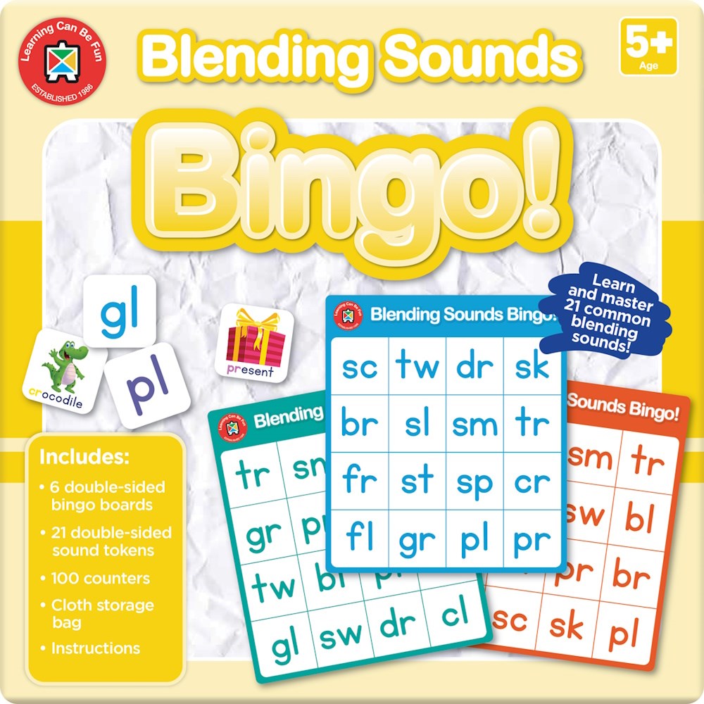 LCBF Blending Sounds Bingo