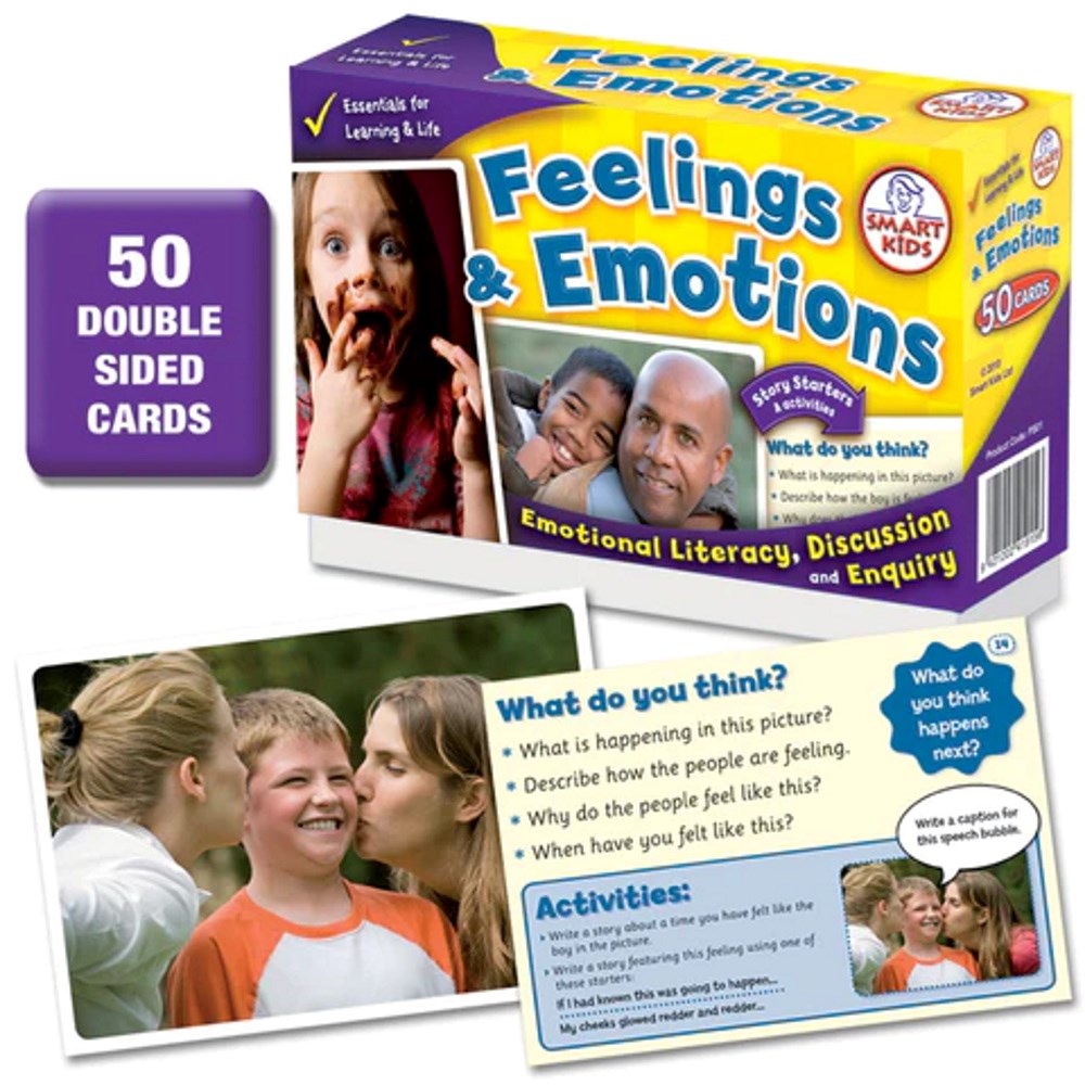 Feelings And Emotions Activity Cards - Set Of 50