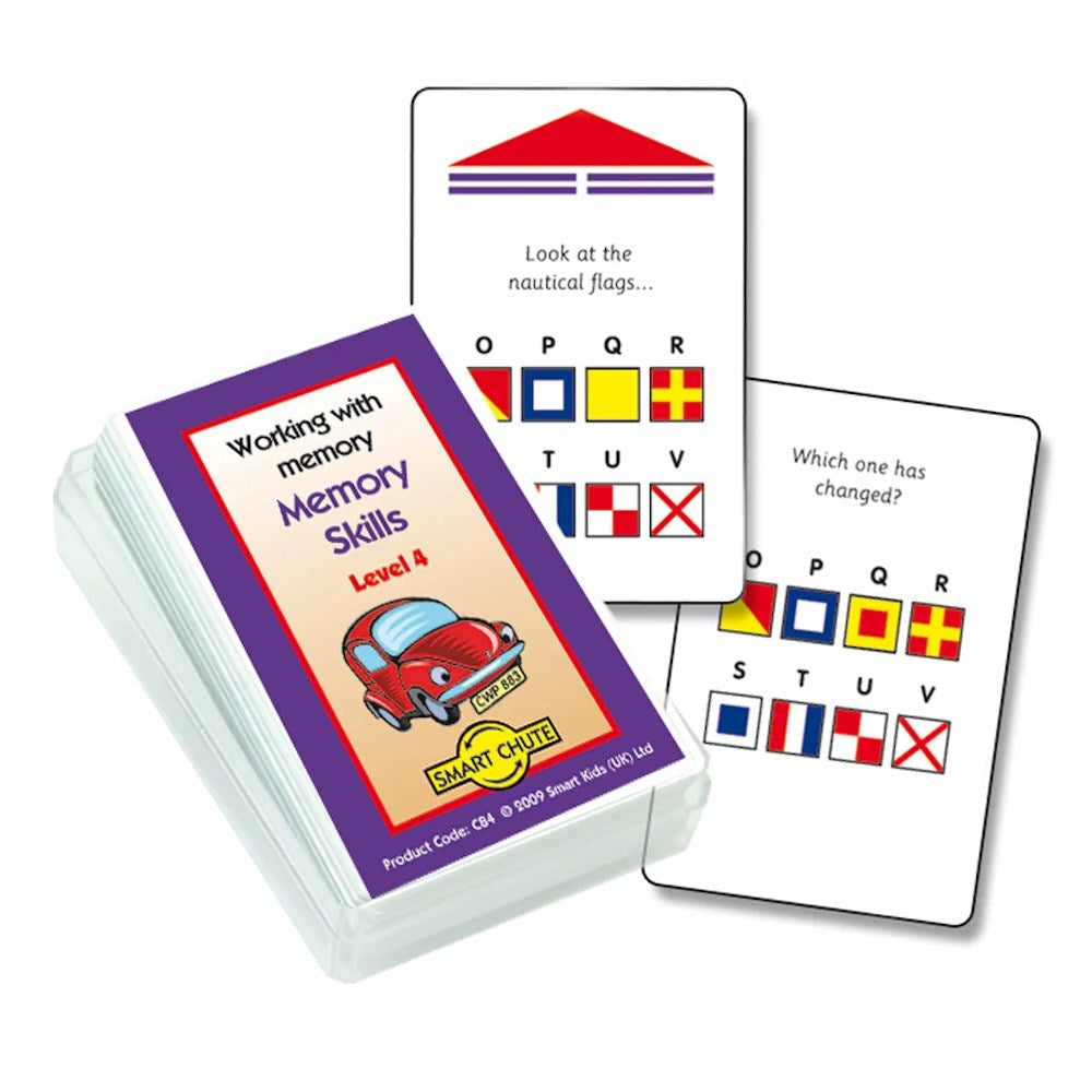 Smart Chute Cards Memory Skills Level 4