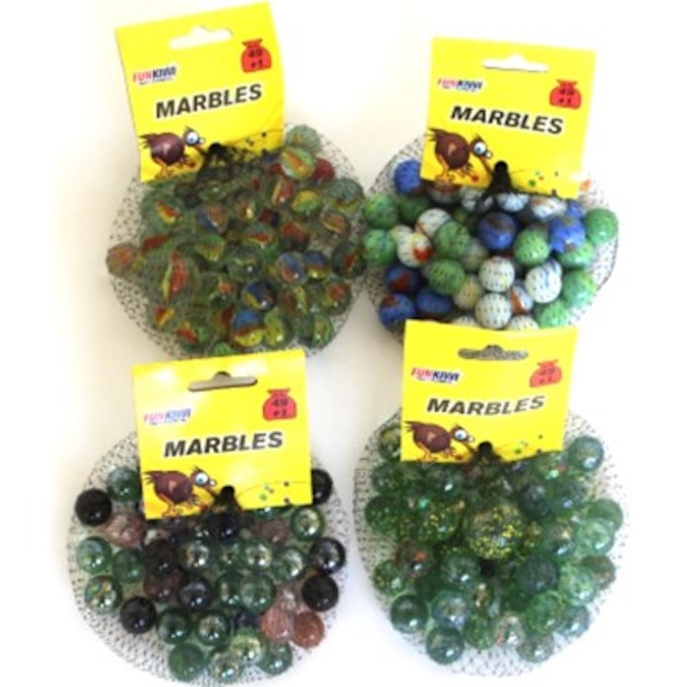 Marbles Assorted 50/16Mm