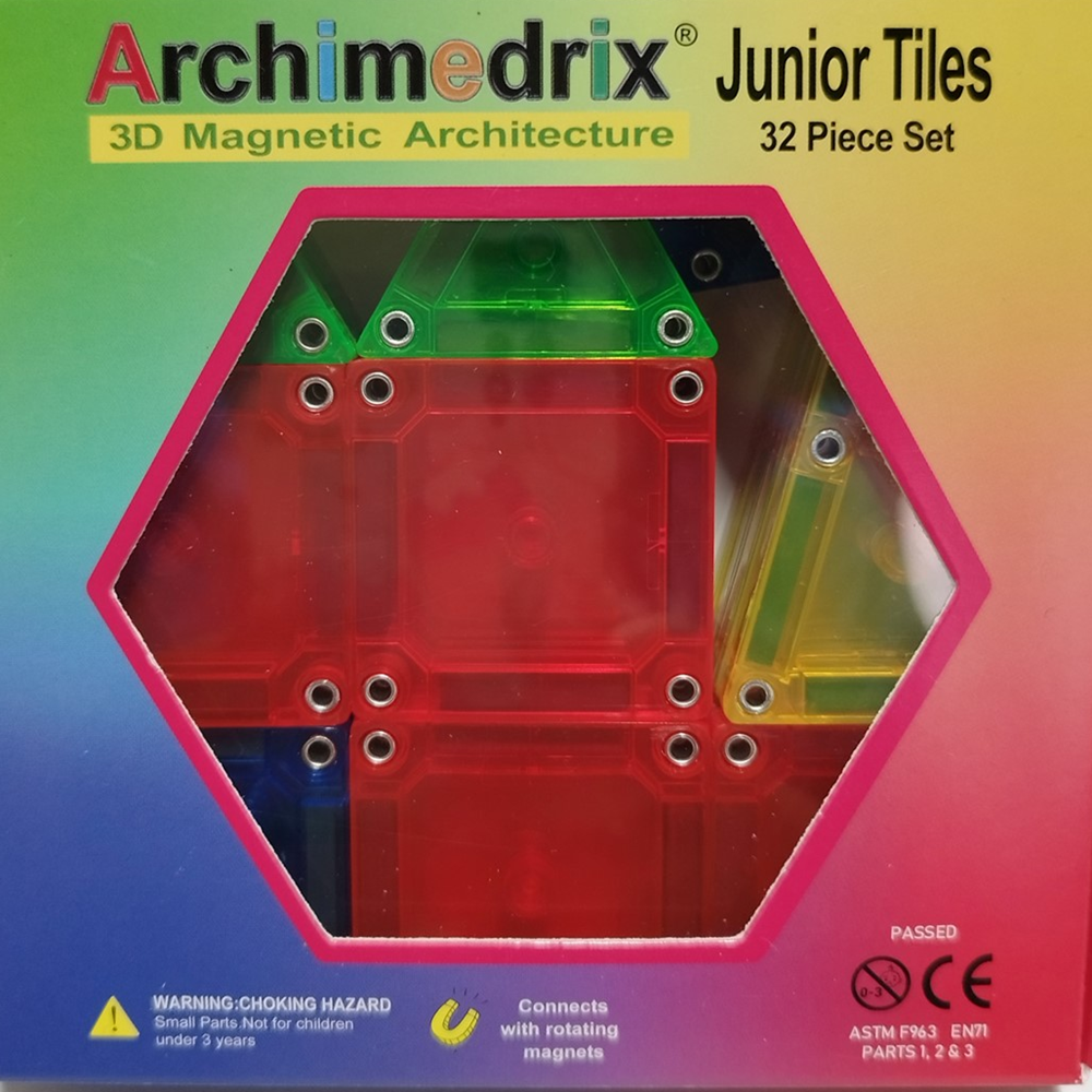 Archimedrix Junior Magnetic Tile Set