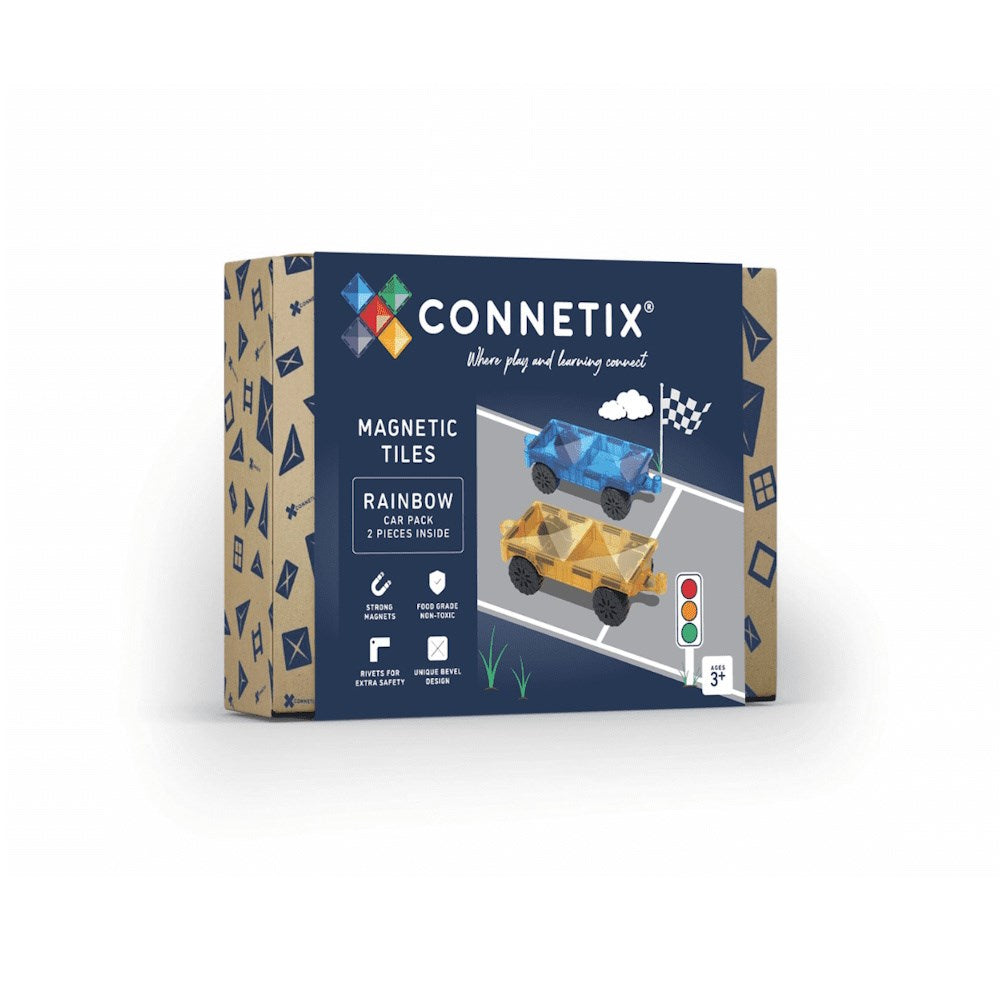 Connetix Rainbow Car Pack 2 Pc