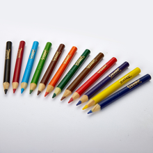 Load image into Gallery viewer, Crayola Half Size Jumbo Coloured Pencils Pack of 12
