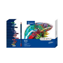 Load image into Gallery viewer, Marco Chroma Coloured Pencil Set 100
