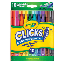 Load image into Gallery viewer, Crayola Clicks Retractable Markers 10 Pack
