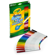 Load image into Gallery viewer, Crayola Super Tips Washable Markers 20 Pack
