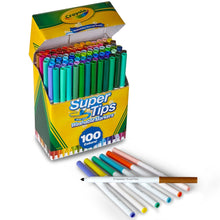 Load image into Gallery viewer, Crayola Super Tips Washable Markers Pack of 100
