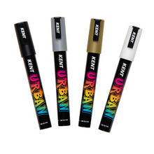 Load image into Gallery viewer, Kent Urban Icon Acrylic Paint Markers 6mm Set of 4

