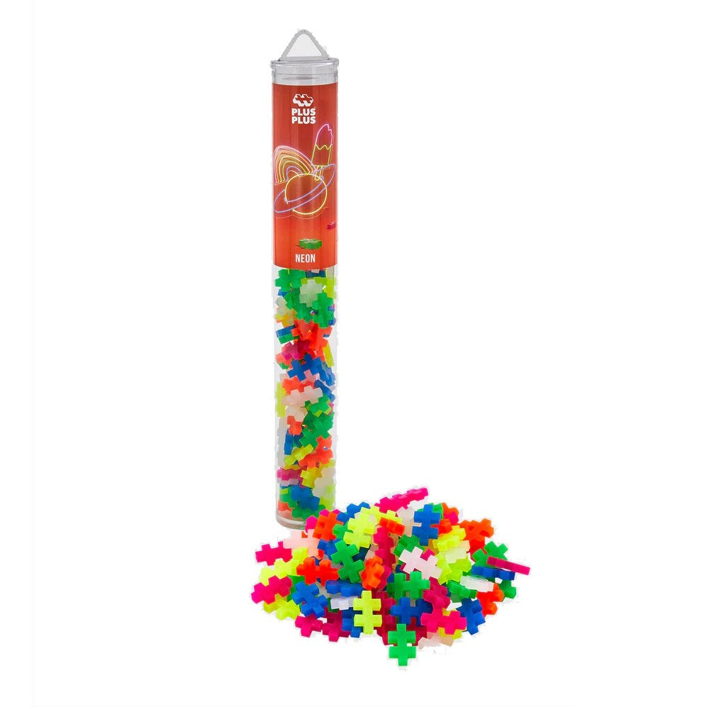 Plus Plus Neon Mix - 100 pc Tube